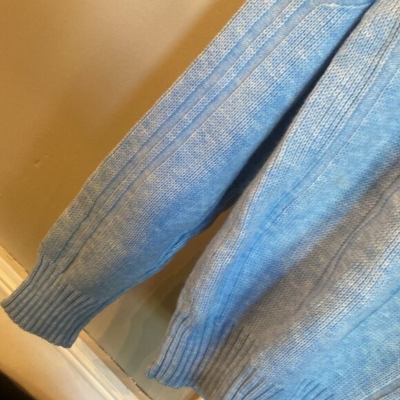 Vintage Richman Brothers Women’s Acrylic Sweater Light Blue Size Medium - Picture 4 of 6